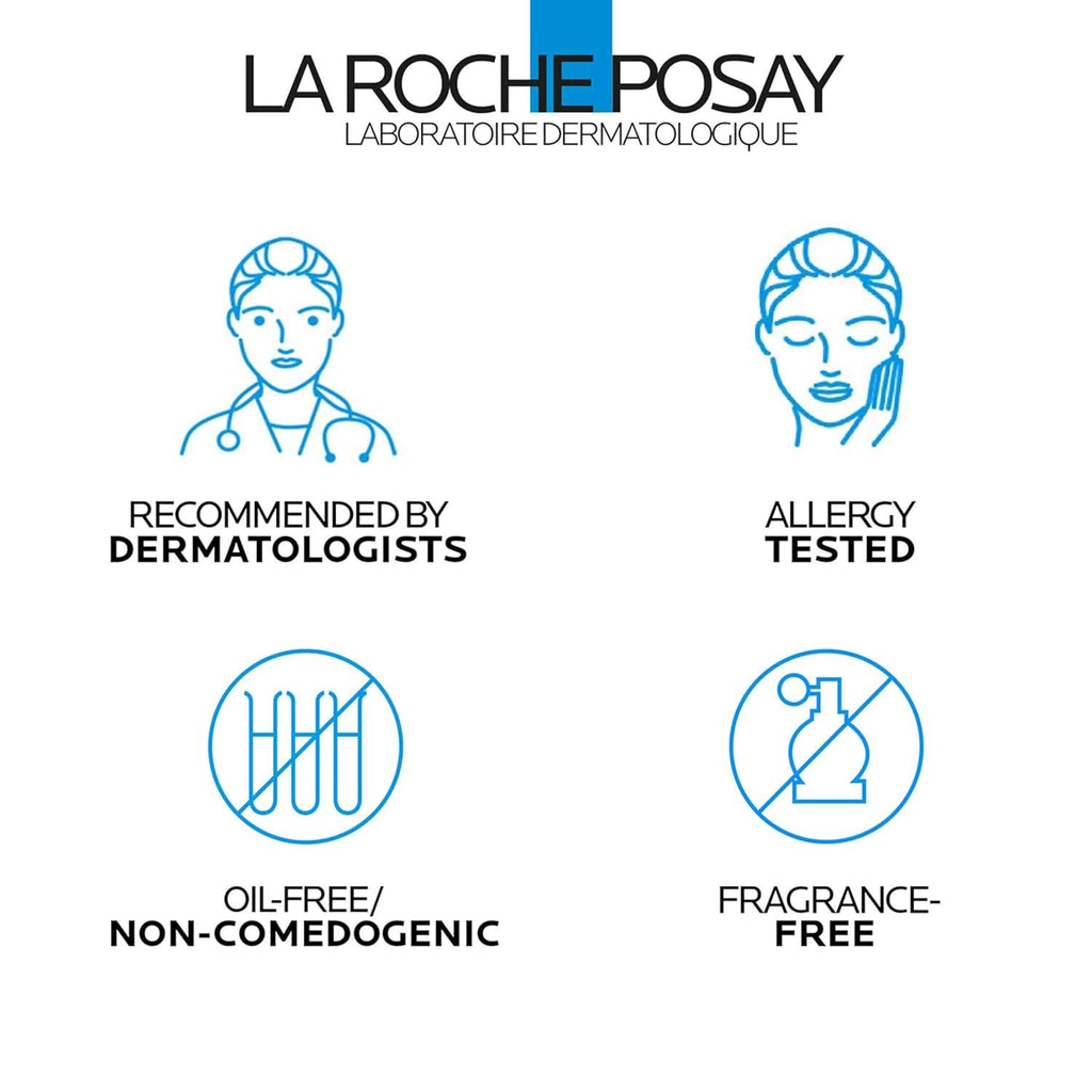 La Roche-Posay Toleriane Purifying Foaming Facial Cleanser, Oil Free Face Wash for Women & Men with Niacinamide + Ceramides, Pore Cleanser Safe For Sensitive Skin, Won’t Dry Out Skin, Soap Free