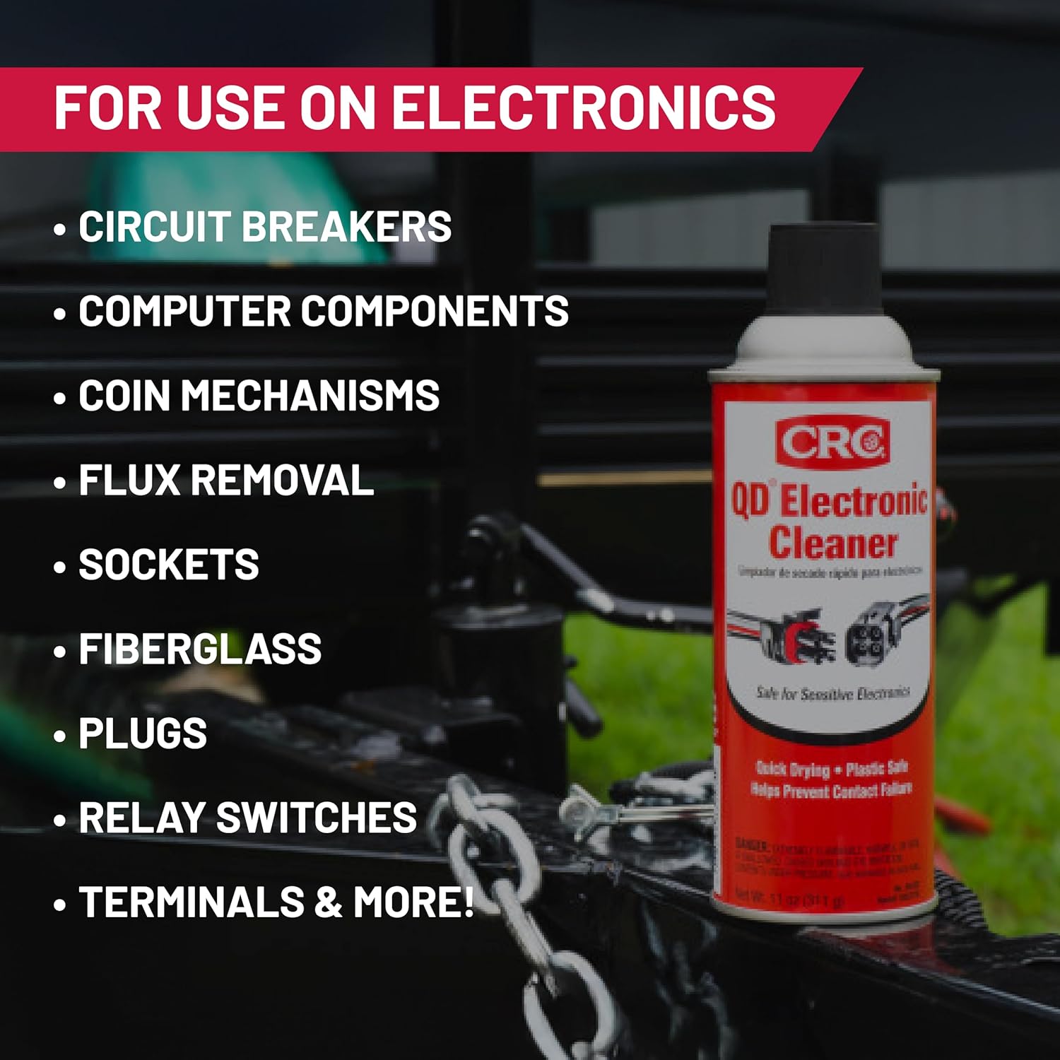 CRC 05103 QD Electronic Cleaner -11 Wt Oz